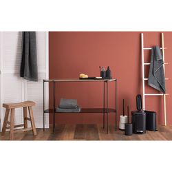 Подставка для ванных принадлежностей Slim, черная, большая