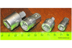 Набор адаптеров для торцовых головок 4 шт. "МАСТЕР" Зубр 27710-H4