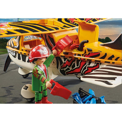 Playmobil - Воздушное каскадерское шоу: Винтовой самолет &quot;Тигр&quot; 70902