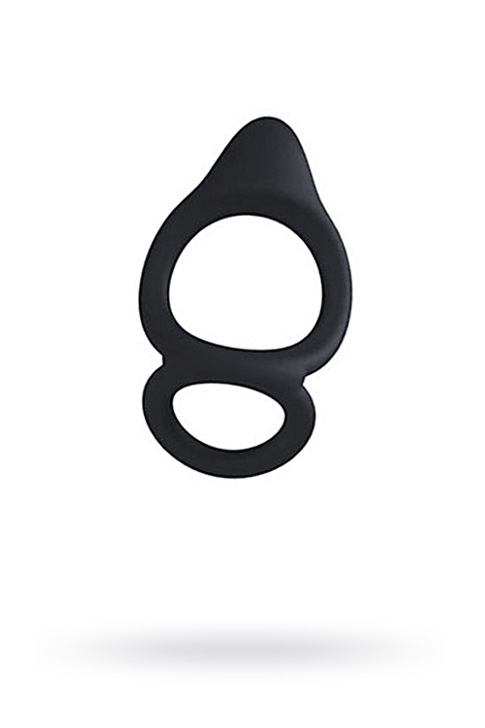 Двойное эрекционное кольцо на пенис Levett Marcus чёрное