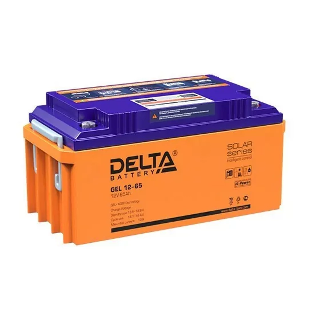 Аккумуляторная батарея Delta GEL 12-65