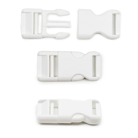 6401/02 Фастекс 13мм,пластик, белый ГР (10013160/120423/3163997, ГРЕЦИЯ)