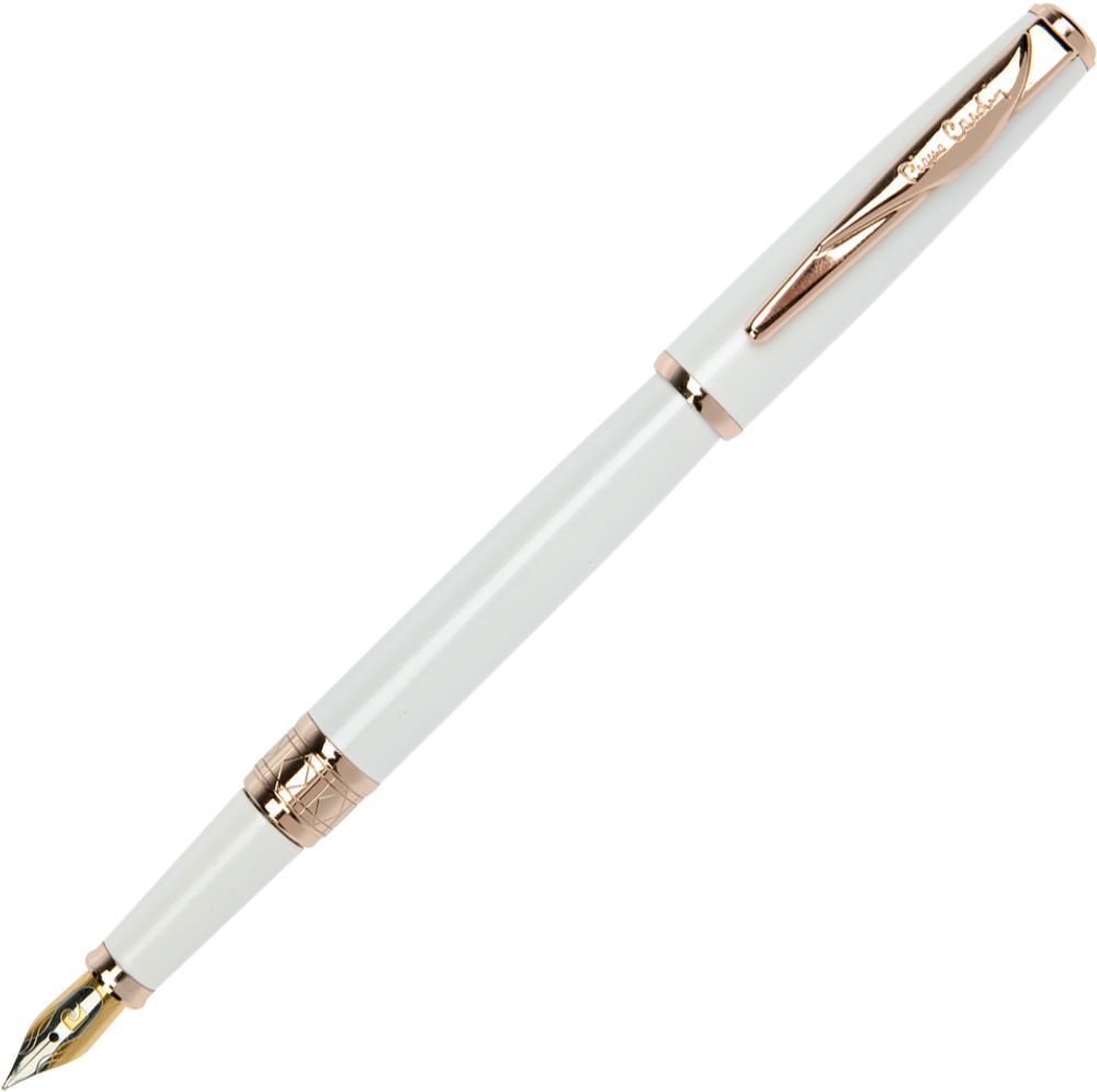 Перьевая ручка Pierre Cardin SECRET PC1061FP цвет белый в подарочной коробке