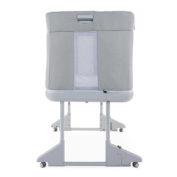 Кроватка детская Chicco NEXT2ME FOREVER MOON GREY, тёмно-серый