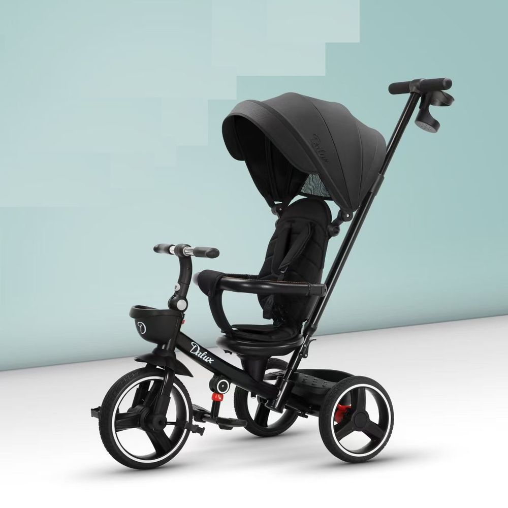 Трехколесный детский велосипед Luxmom 3588 (черный) Трехколесный детский велосипед Luxmom 3588 (черный)