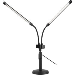 Настольный светильник для растений ЭРА FITO-20W-АLED-Ra полного спектра 20 Вт черный | Интерьерные фито светильники