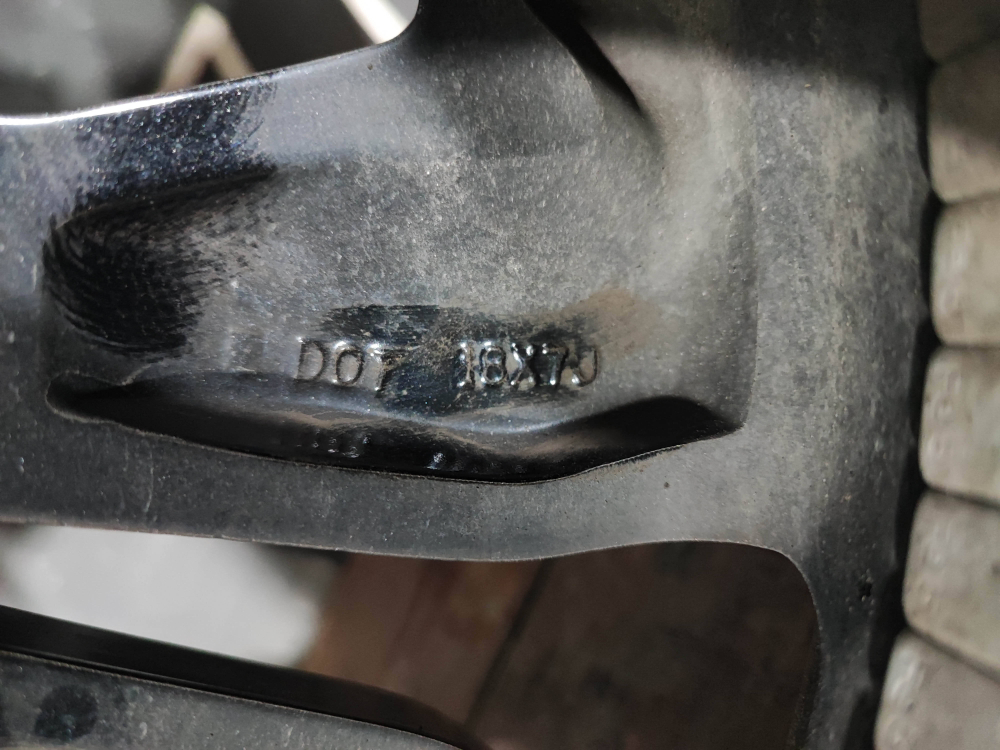 Диск колесный литой R18 Haval Dargo 22-нв Б/У Оригинал 3113100XKN04A