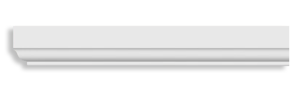 Молдинг гладкий DECOMASTER 97111F гибкий (28*15*2400мм)