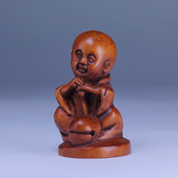 Нэцкэ Ребенок монах