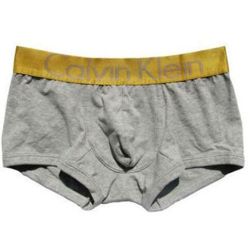 Мужские трусы боксеры Calvin Klein Steel Golden Grey