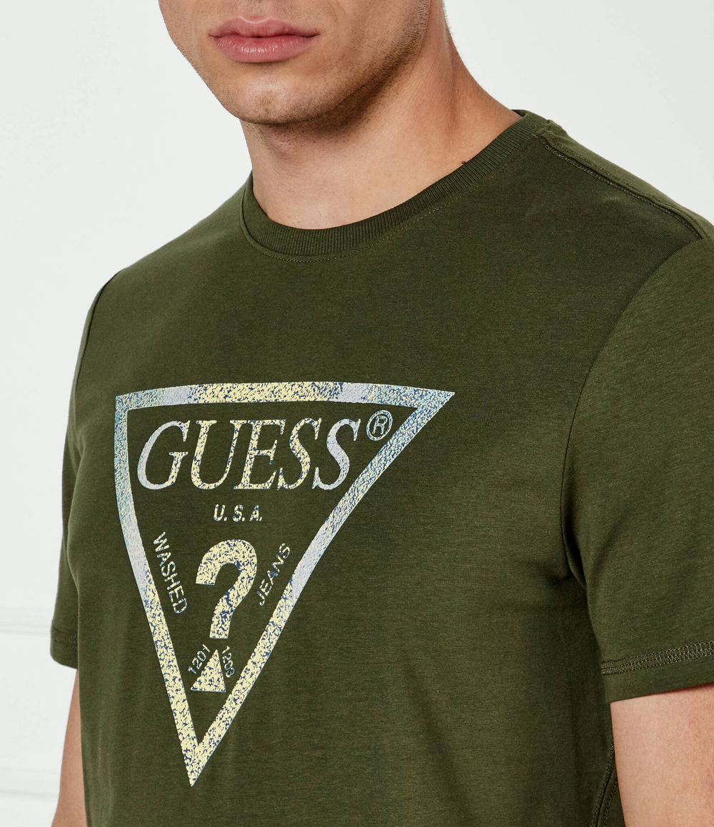 Футболка GUESS - хаки(M4BI35 J1314)