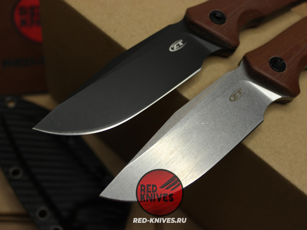 Нож Zero Tolerance 0004 - рукоять микарта, клинок черный