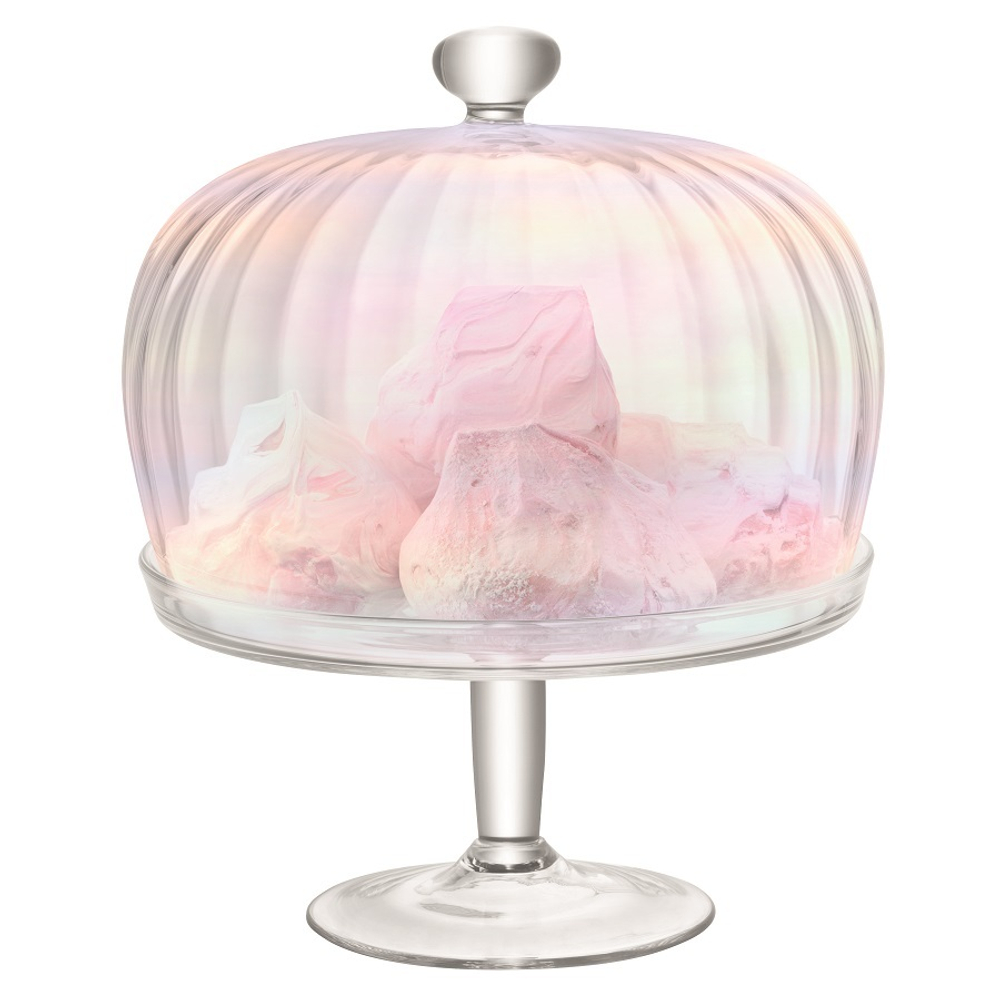 Блюдо для торта с крышкой pearl, D26,6 см