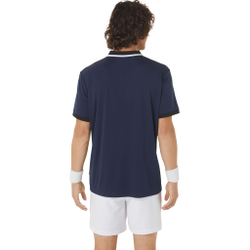Мужское теннисное поло ASICS Court Polo Men - Dark Blue, Black