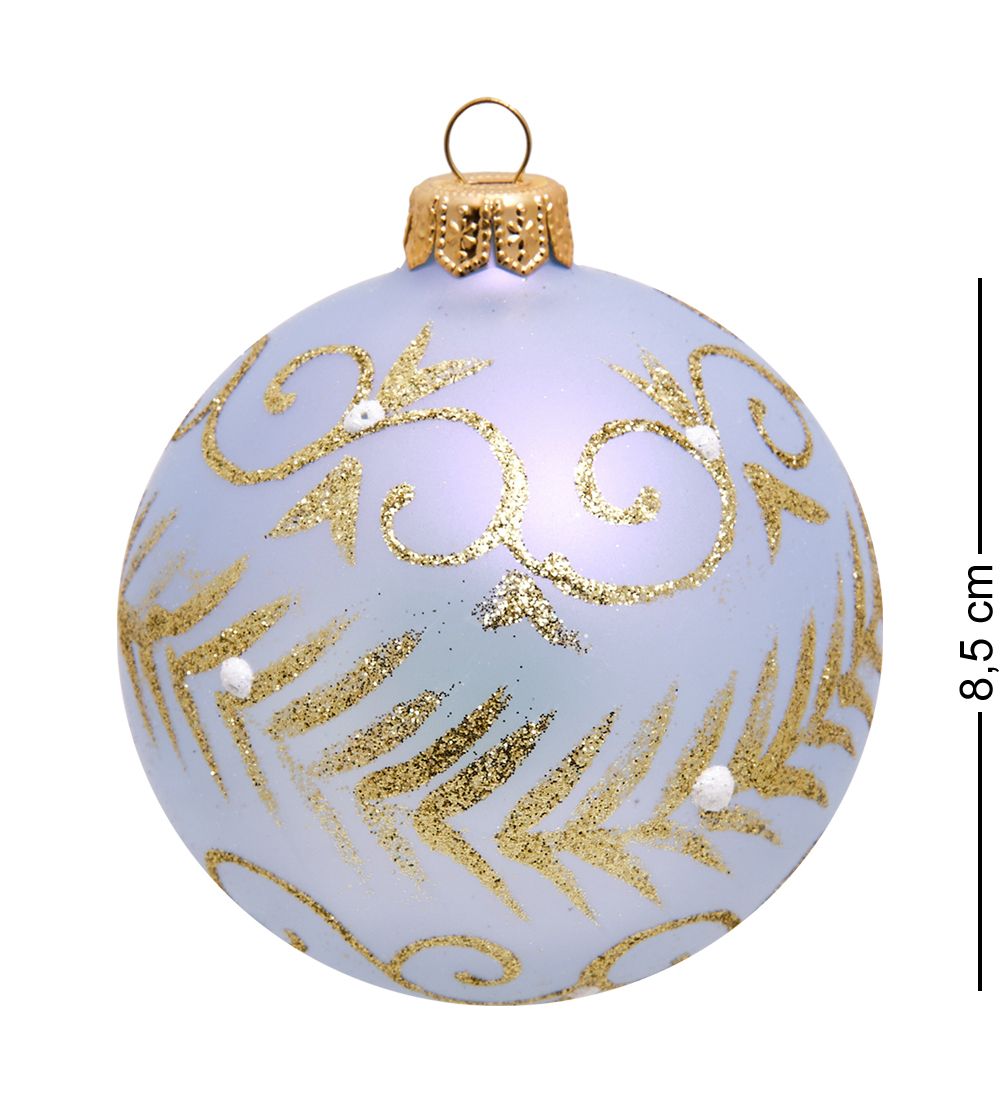 Элита НФШ-1221/1 Набор ел.украшений Шар 2шт «Карнавал» 85 мм