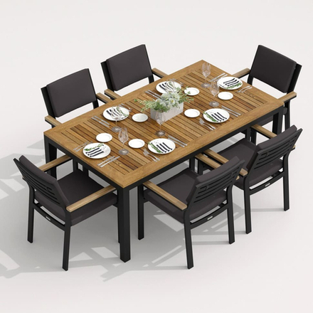 Стол обеденный Ideal Patio ТЕЛЛА  из тика 180x90