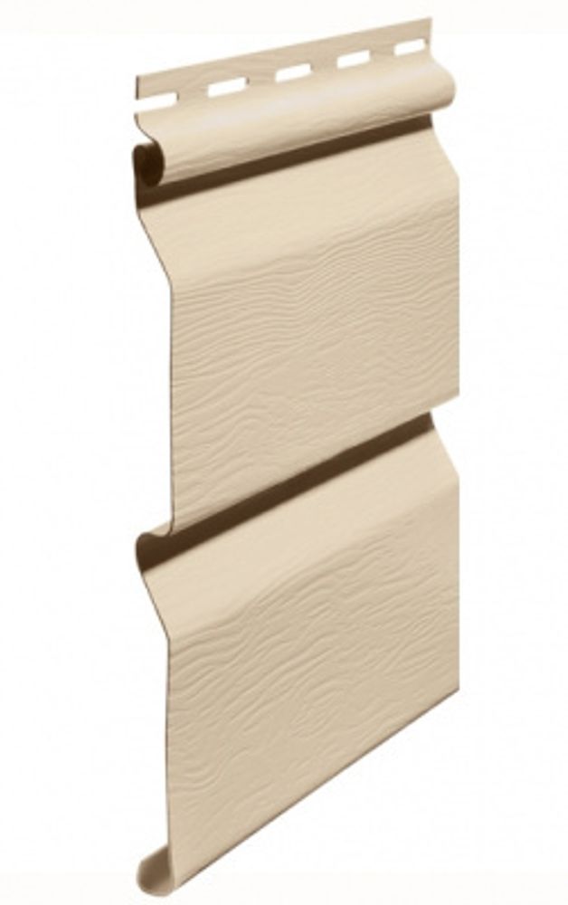 Сайдинг FineBer Стандарт Классик слоновая кость 3,66*0,205 0,75 кв.м