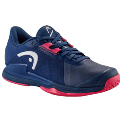 Женские Кроссовки теннисные Head Sprint Pro 3.5 - dark blue/azalea