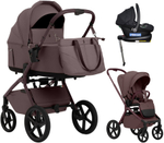 Коляска 4 в 1 Sweet Baby SBL Orso New + автокресло Elegante Plus с базой i-Size ISOFIX DK780 Mokka