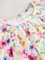 Платье для девочки Next AC9-265, Молочный, Розовый, Синий