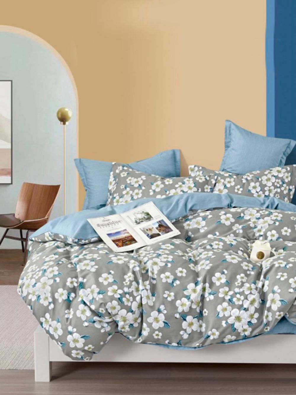 Простынь  сатин Milky Garden "Antilla" 200x215 см