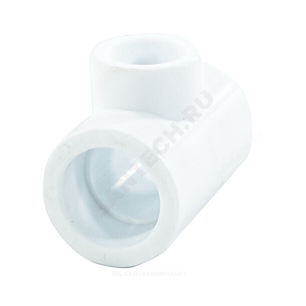 Тройник PP-R переходной белый Дн 25х20х25 PRO VALFEX 10252025-PRO