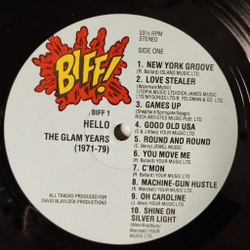 Винтажная виниловая пластинка LP Hello The Glam Years 1971 1979 (UK 1988)