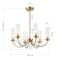 Подвесная люстра ST Luce Illumia SL1400.303.06