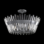 Citilux Вестерос CL307180 Люстра хрустальная потолочная Хром