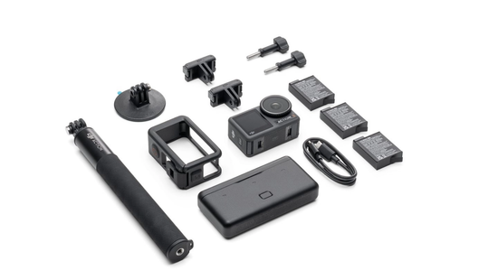 Экшн-камера Dji Osmo Action 3 Adventure Combo серый/черный