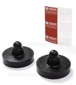 Подушка пружины DAEWOO Lanos 96179844U25 задней h25, резина (кт2шт) БалаковоЗапчасть 09682