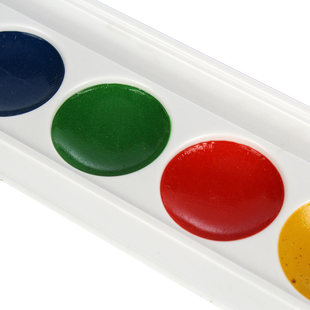 Акварель "Funny Friends" 6 цветов, без кисти, картонная упаковка (Lori)