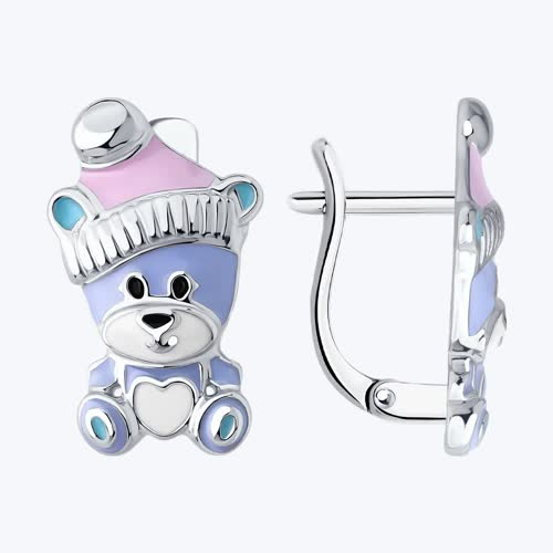 Серьги Мишки