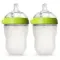 Набор из 2 бутылочек для кормления Comotomo Natural Feel Baby Bottle 250 мл Зеленый