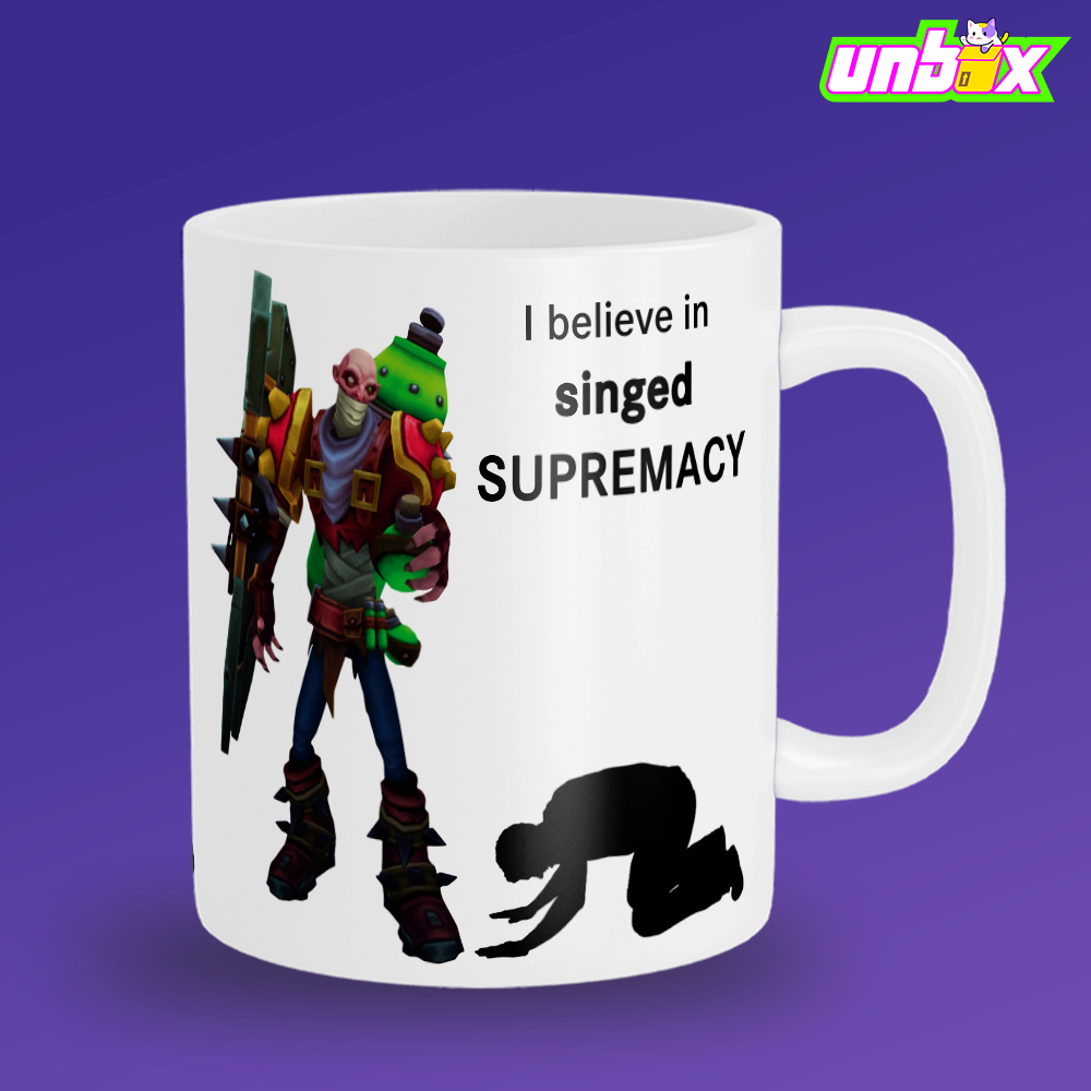 Кружка Singed supremacy Синджед League Of Legends