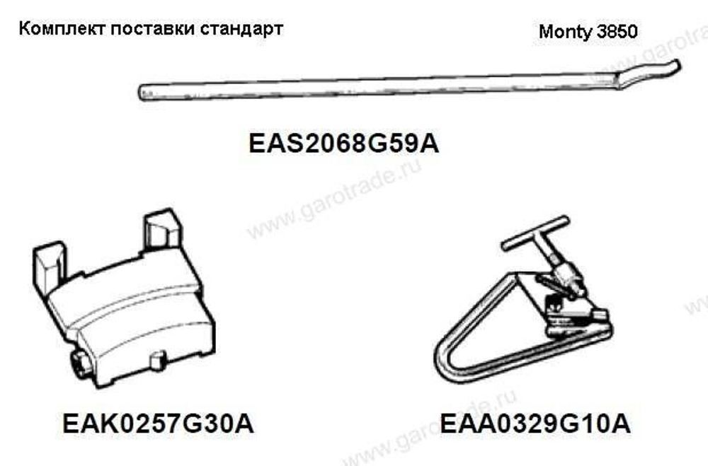Грузовой шиномонтажный станок для колес грузовых автомобилей до 26 дюймов Monty 3850 Hofmann