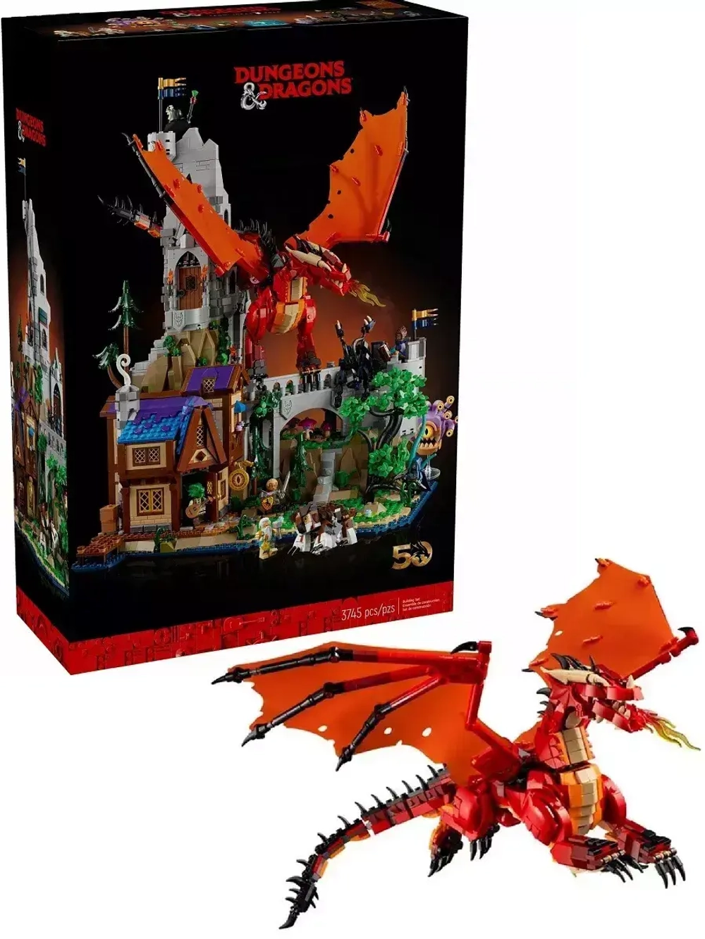 Конструктор Подземелья: Сказка Красного Дракона 3745 деталей
