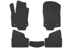 Коврики в салон для EVA OPEL Astra H 2004-2014 (черная окантовка), 5шт. EVA.B.0503701722110K
