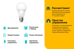 Умная лампа TP-Link Tapo L520E