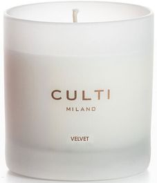 Velvet Bianco, ароматическая свеча Classic collection, Culti Milano