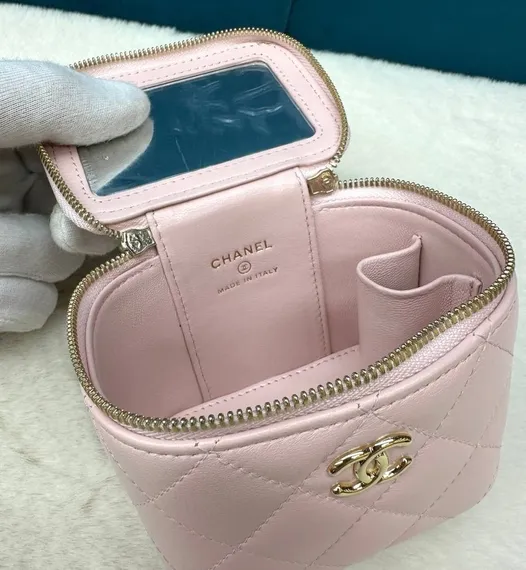 Сумка Chanel Vanity mini , розовый