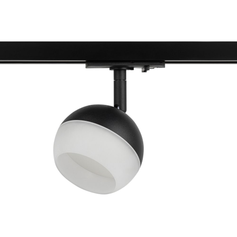 Трековый светильник однофазный ЭРА TR46-GX53 BK под лампу GX53 черный