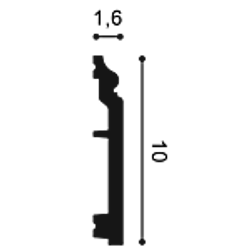 Плинтус Byblos DUROPOLYMER® SX173F