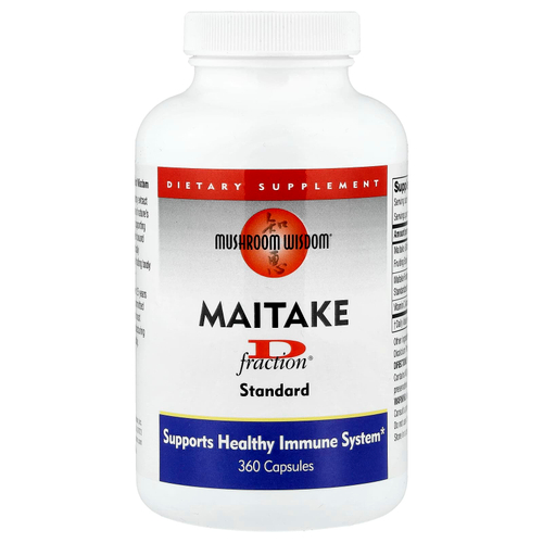 Mushroom Wisdom, Maiake D-Frction®, обычный, 360 капсул