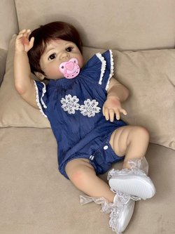 Кукла Реборн виниловая 48см в пакете (FA-065)