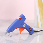 Пистолет клеевой 20W с кнопкой включения и антикаплей EGG-20