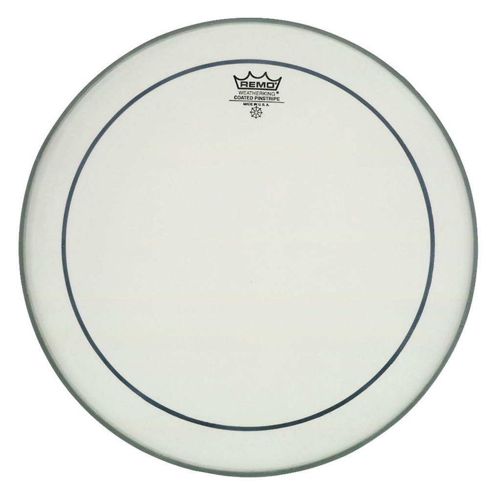 Remo PS-0315-00- PINSTRIPE 15' CLEAR двойной прозрачный пластик для малого барабана и томов.