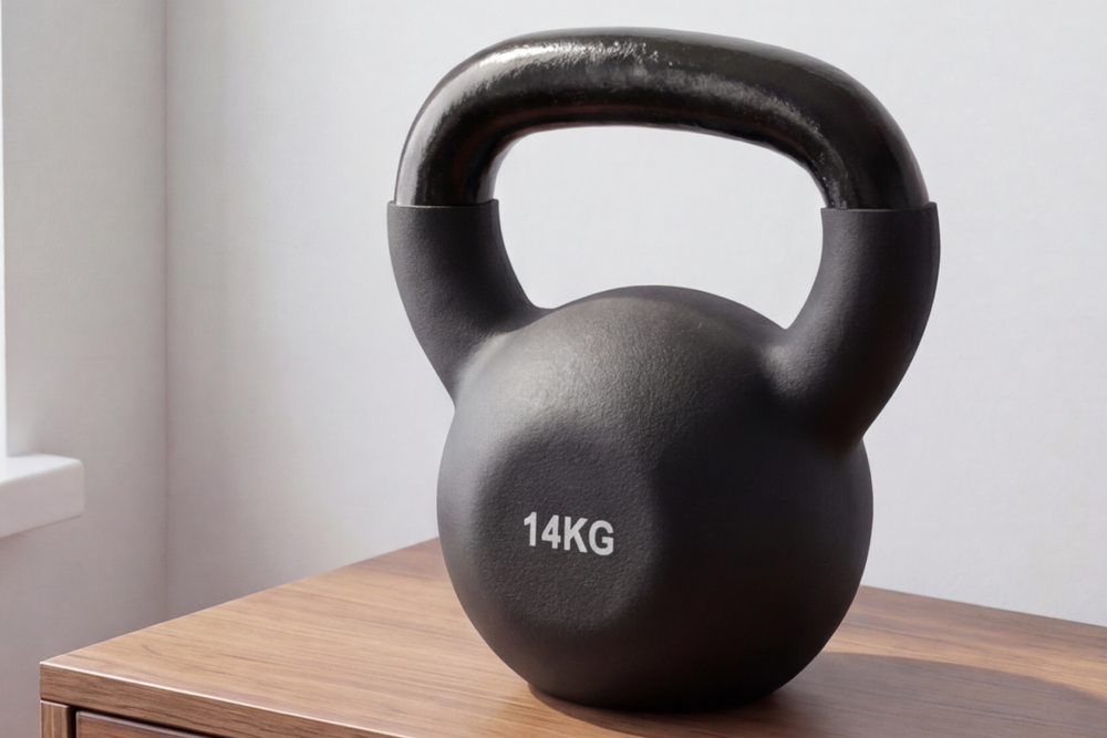 Гиря чугунная неопрен 14 кг (модель: К-5) VictoryFit VF-KN140