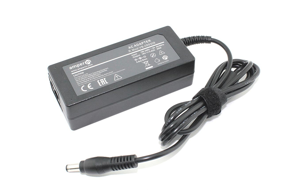 Блок питания (сетевой адаптер) Amperin AI-AC65B для ноутбуков Acer 19V 3.42A 5.5x2.5