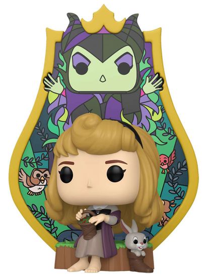 Фигурка Funko POP! Deluxe Disney Sleeping Beauty Aurora (Maleficent Stained Glass) (1703) 77993 / Фигурка Фанко ПОП! по мотивам мультфильма "Спящая красавица", Аврора
